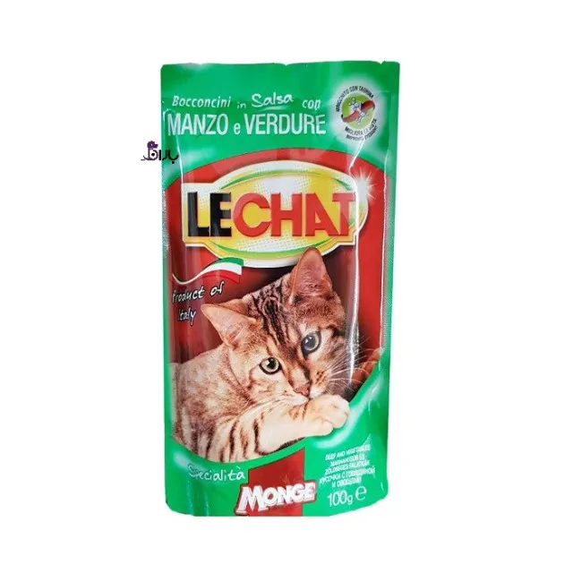 پوچ گربه گوشت گوساله لچت (100 گرم)