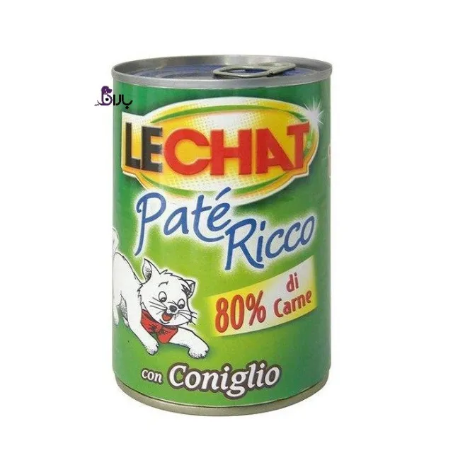 کنسرو گربه گوشت خرگوش لچت (400 گرم)
