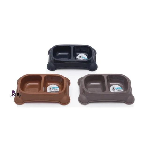 ظرف غذا دوقلو سگ M-Pets سایز L