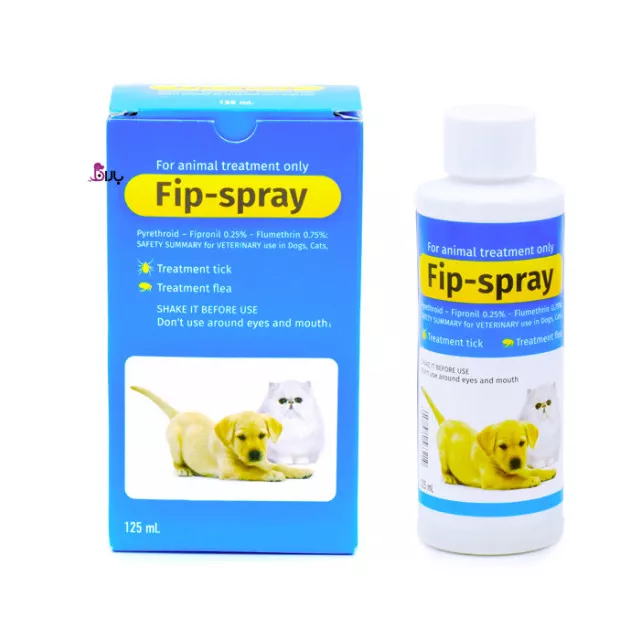اسپری ضد کک و کنه فیپ اسپری مناسب سگ و گربه Fip Spray