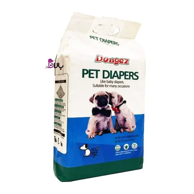 پد مربعی 60 سانتیمتر حیوانات خانگی دوگز – Dougez Pet Diapers