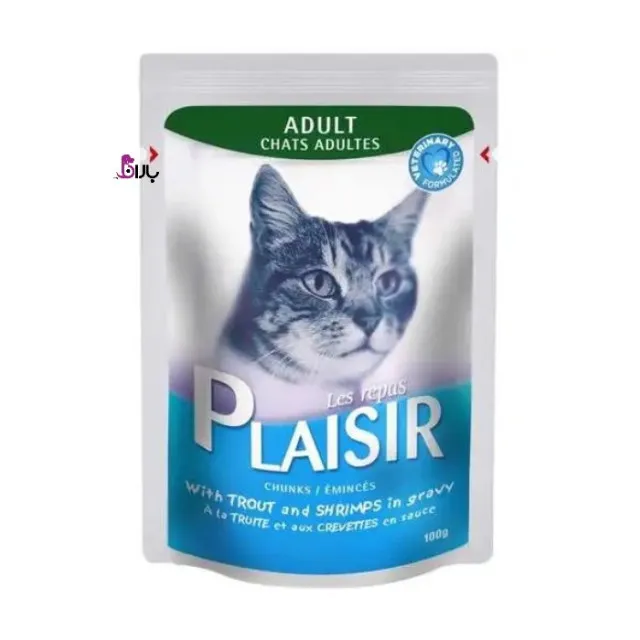 پوچ گربه پلایزر شاه میگو (100 گرم)