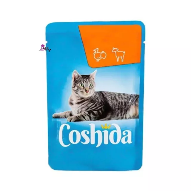 پوچ گربه کوشیدا بوقلمون و گوشت بره Coshida mit pute & lam وزن ۱۰۰ گرم 
