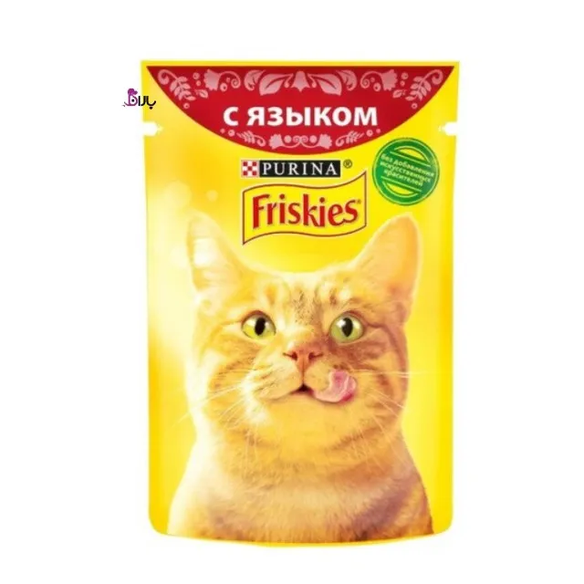 پوچ گربه فریسکیس زبان