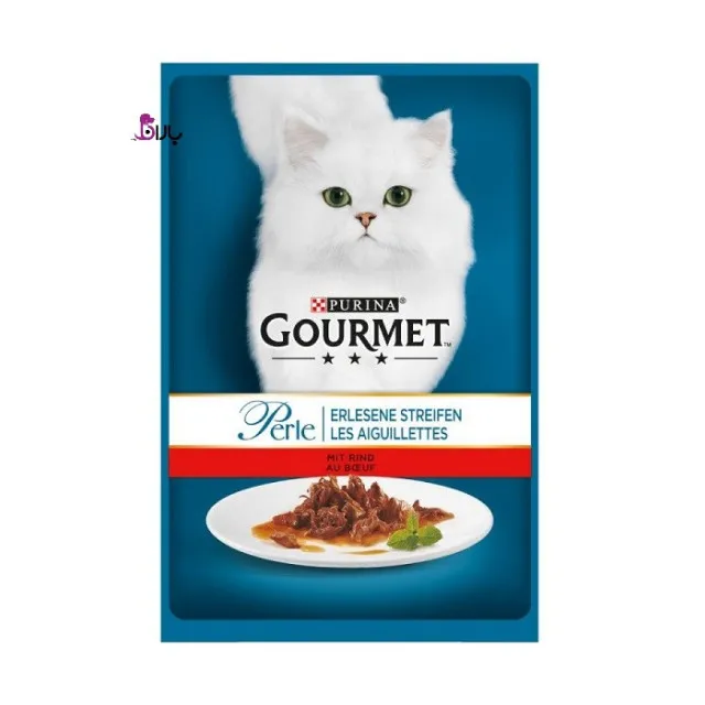 پوچ گربه گورمه پرله گاو بیف (85 گرم)