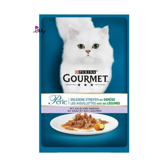 پوچ گربه گورمه پرله گوساله (85 گرم)