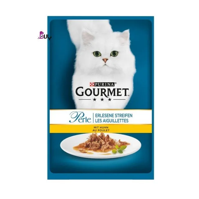 پوچ گربه گورمه پرله مرغ (85 گرم) 