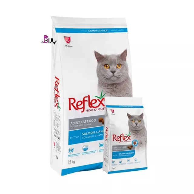 غذای گربه رفلکس سالمون و آنچوی (2 کیلوگرم)