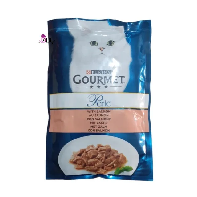 پوچ گربه گورمه پرله سالمون 85 گرمی
