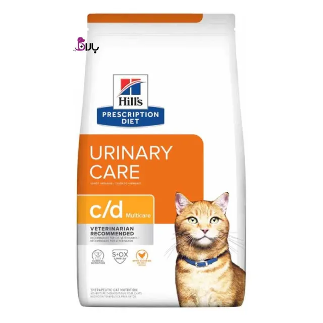 غذای خشک گربه هیلز مدل Urinary Care C/D با طعم مرغ