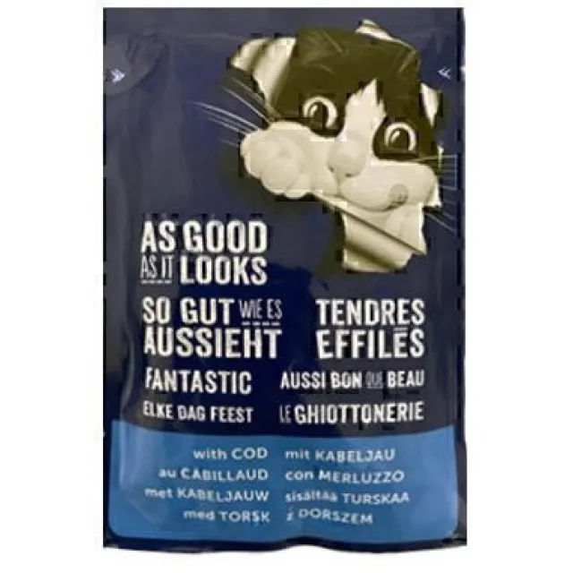 پوچ گربه فلیکس حاوی ماهی کاد Purina Felix Cod fish