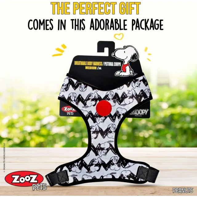 هارنس شکمی سگ طرح اسنوپی ZOOZ PETS Snoopy Dog Harness 