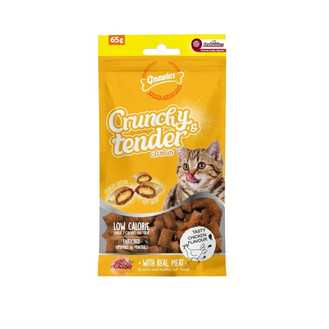 تشویقی کرانچی مغذدار گنالرز مرغ :: GNAWLERS Crunchy & Tender Chicken