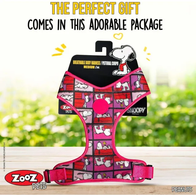 هارنس شکمی سگ طرح اسنوپی ZOOZ PETS Snoopy Dog Harness 