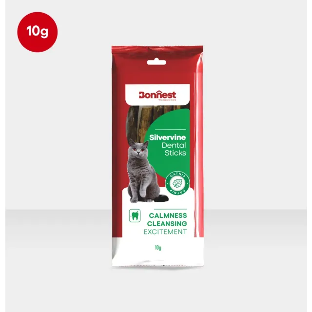 چوب گیاه کت نیپ گربه بونست Bonnest Silvervine Dental Sticks 