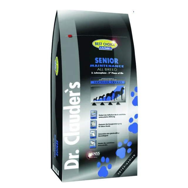 غذای خشک سگ رژیمی دکتر کلادرز مخصوص سگ سن بالا :: Dr. Clauder's Best Choice Senior Maintenance
