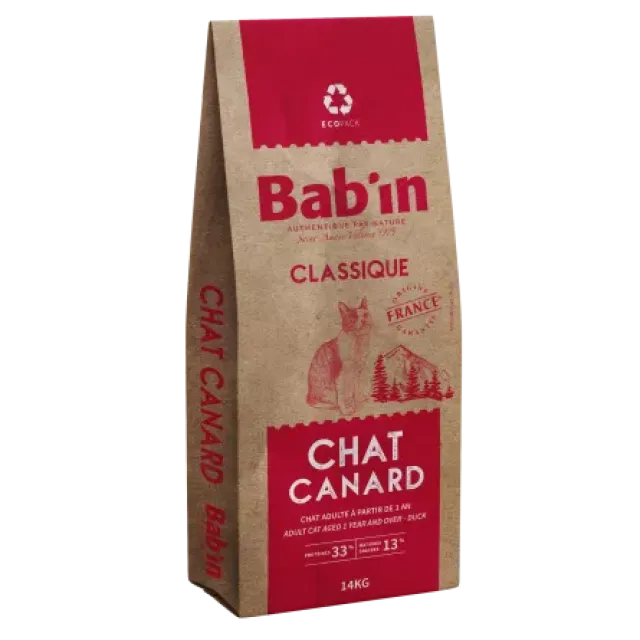 غذای گربه بابین کلاسیک اردک Babin Classic Duck