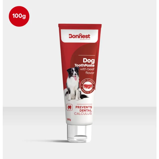 خمیر دندان سگ بونست با طعم گوشت Bonnest Dog ToothPaste With Beef Flavor