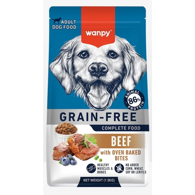 غذای خشک سگ بالغ ونپی گوشت Wanpy Adult Dog Food