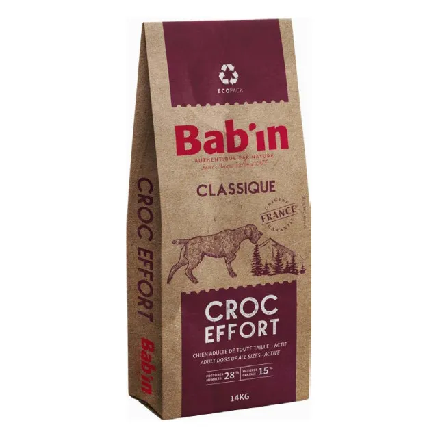 غذای سگ بالغ با فعالیت زیاد بابین :: Babin Croc Effort