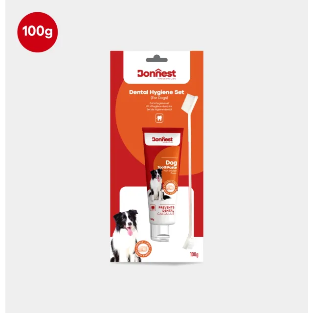 خرید ست مسواک و خمیر دندان سگ بونست  Bonnest Dental Hygiene Kit 
