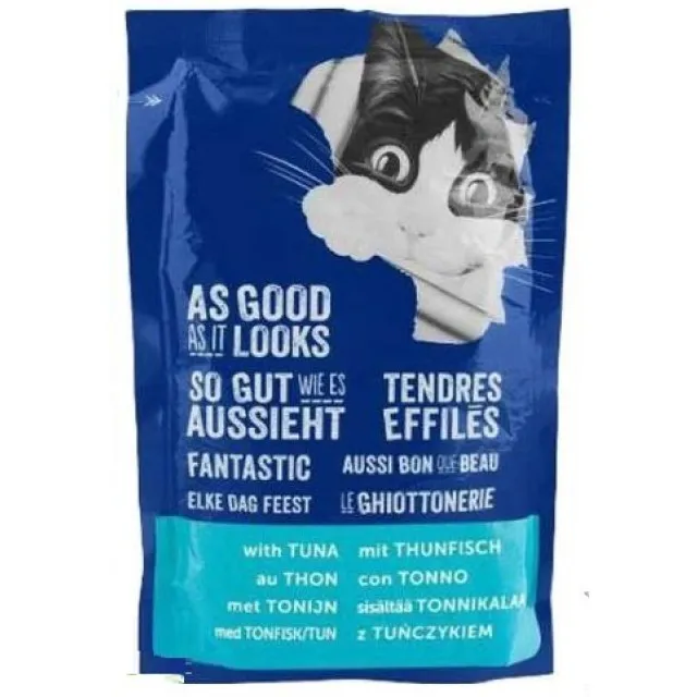 پوچ گربه فلیکس حاوی ماهی تن (100 گرم) Purina Felix tuna fish