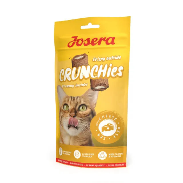 تشویقی گربه جوسرا کرانچی مغزدار با پنیر Josera Crunchies With Cheese 