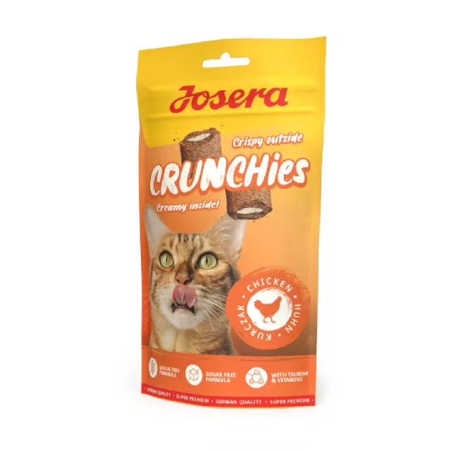 تشویقی گربه جوسرا کرانچی مغزدار با مرغ Josera Crunchies With Chicken 