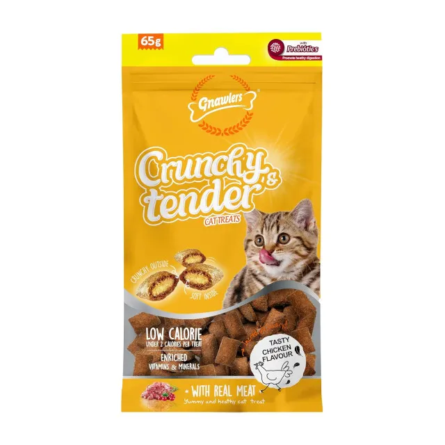 تشویقی کرانچی مغذدار گنالرز مرغ :: GNAWLERS Crunchy & Tender Chicken