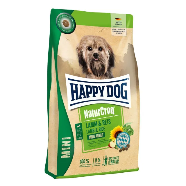 هپی داگ مینی بره و برنج :: Happy Dog NaturCroq Mini Lamm