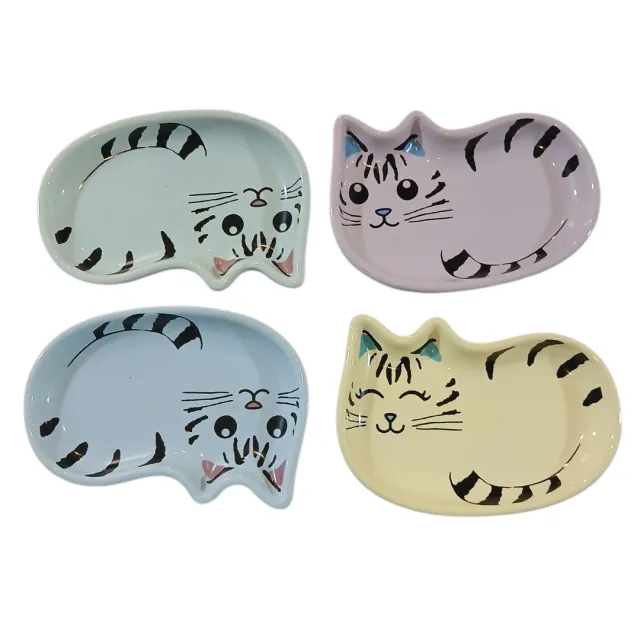 ظرف سرامیکی قارچی گربه Mushroom Bowls for Cat