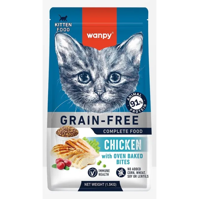 غذای بچه گربه ونپی Wanpy Kitten Food