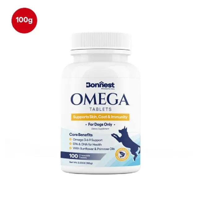 قرص امگا سگ بونستBonnest Omega Tablets-100T