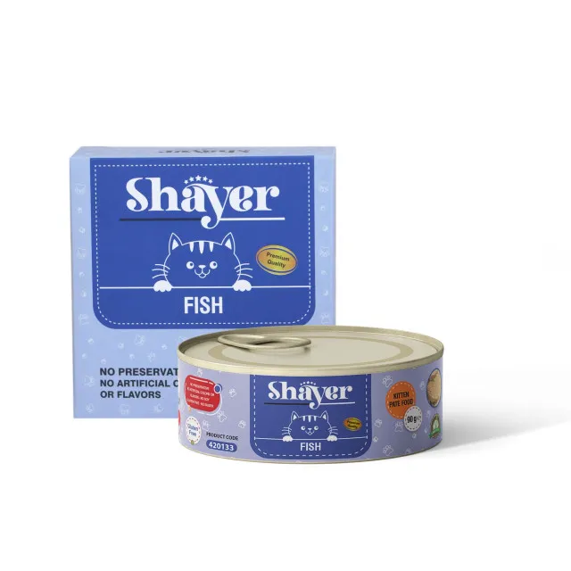 کنسرو بچه گربه شایر پاته ماهی : Shayer Fish Kitten