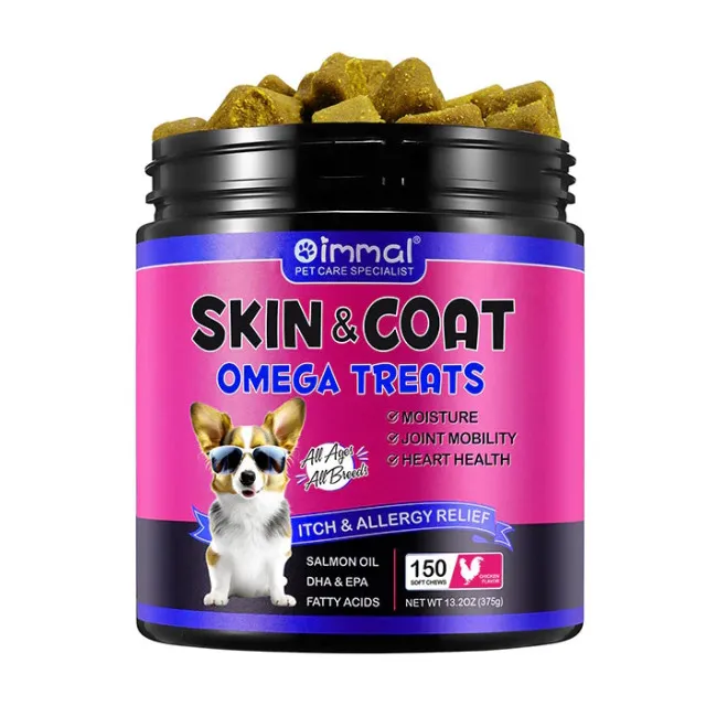  امگا پوست و مو سگ اویمال :: Oimmal Skin & Coat Omega
