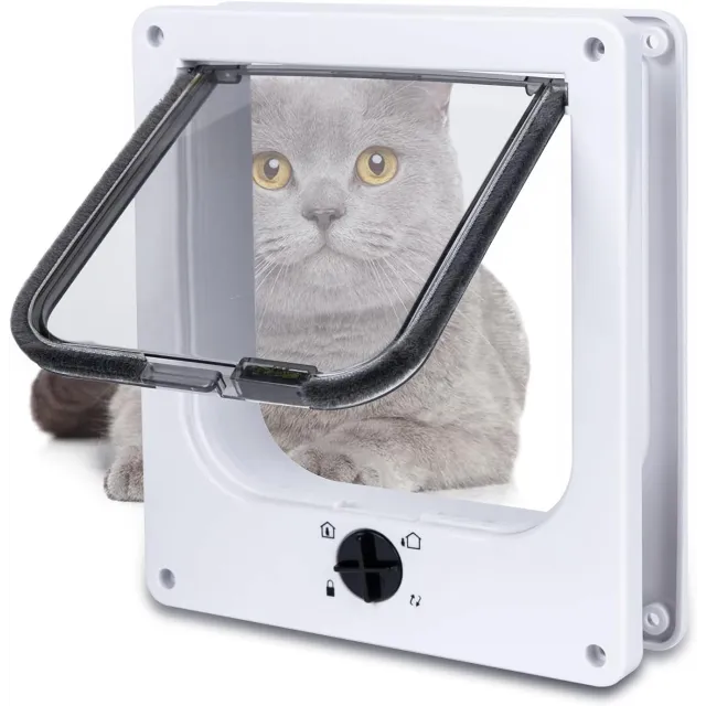 درب تردد سگ و گربه سایز Cat 4-way Flap Door - XL