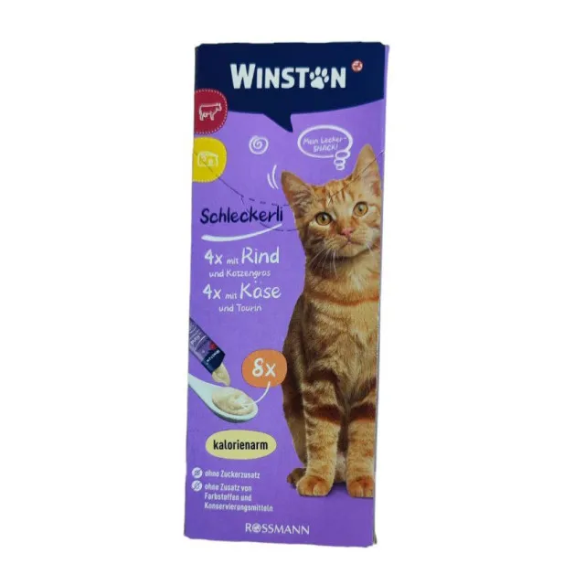 بستنی گربه وینستون گوشت گوساله و پنیر :: Winston with rind katzengras & käse taurin