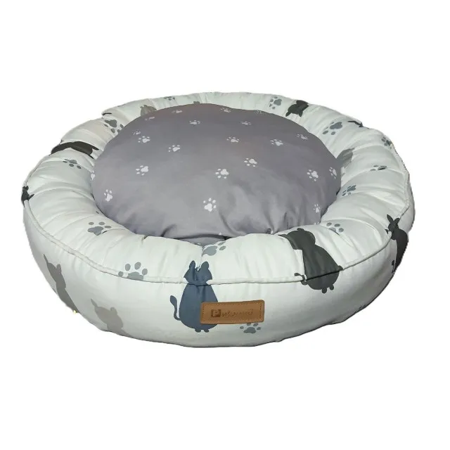 جای خواب گرد طرح دار مدل اسنوز پتیوو  Peteevoo Snooze Pet Bed