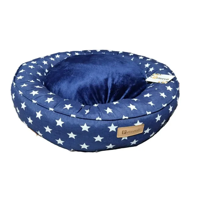 جای خواب گرد طرح دار مدل اسنوز پتیوو  Peteevoo Snooze Pet Bed