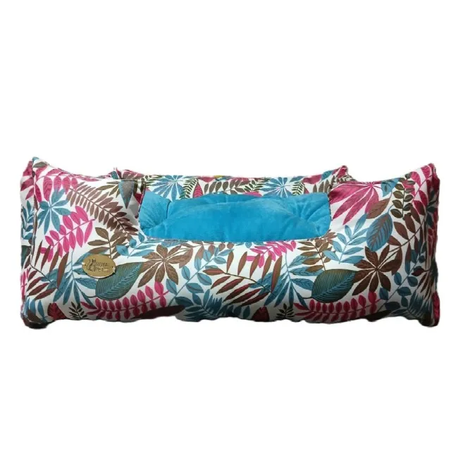 جای خواب مستطیلی طرحدار مدل کژوال پتیوو Peteevoo Casual Pet Bed-Size M