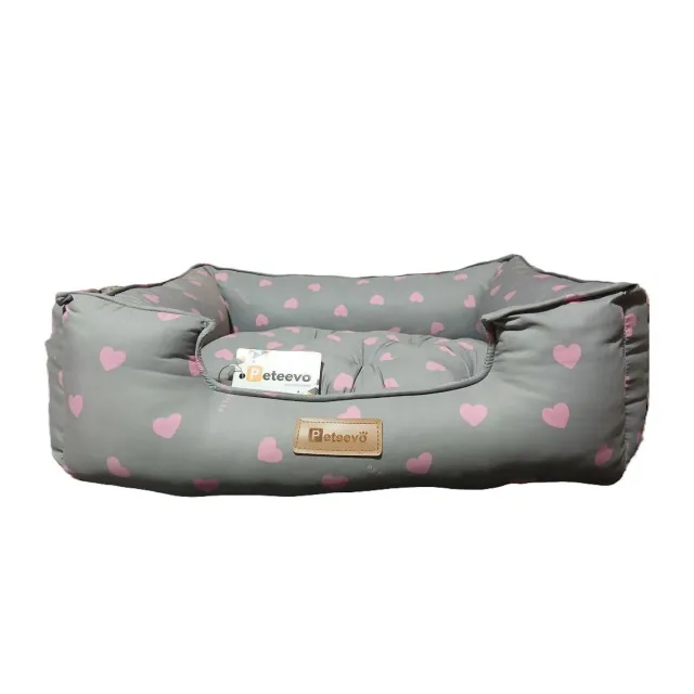 جای خواب مستطیلی طرحدار مدل کژوال پتیوو Peteevoo Casual Pet Bed-Size M