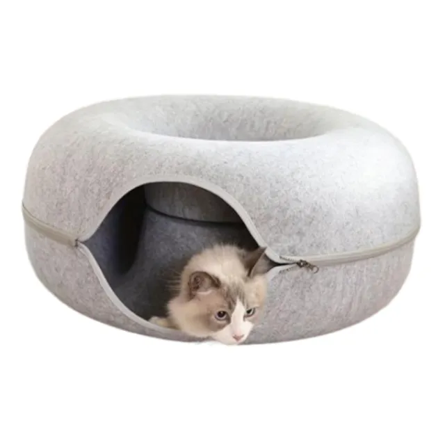 جای خواب مدل دونات زاریکس :: Zarix Doughnut Cat Bed