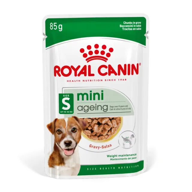 پوچ سگ نژاد کوچک بالای 8 سال رویال کنین : Royal Canin Mini Ageing