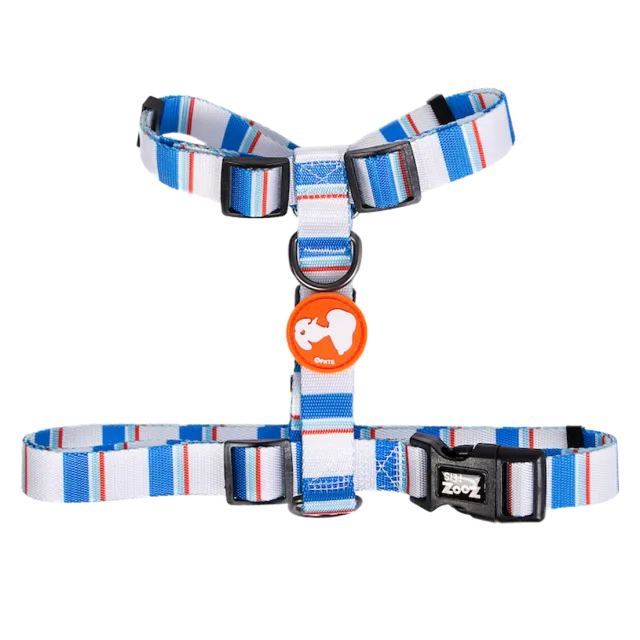 قلاده کتفی اسنوپی مدل چارلی : Harness Snoopy Blue Orange