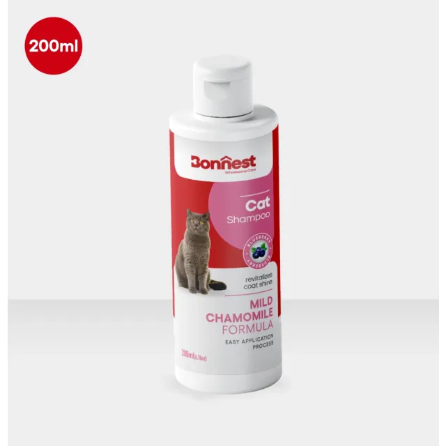 شامپو مخصوص گربه بونست Bonnest Cat Shampoo 200ml