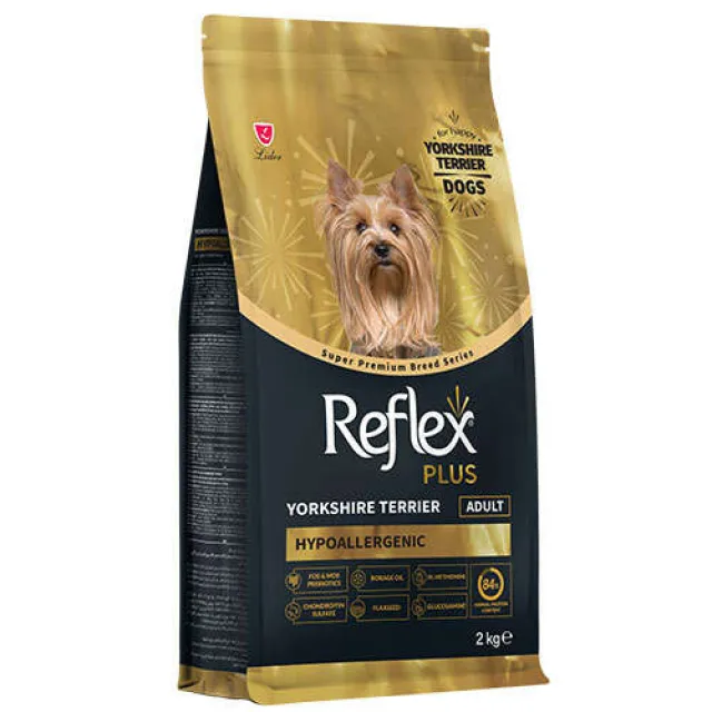 غذای سگ یورکشایر بالغ رفلکس پلاس Reflex Plus Yorshire