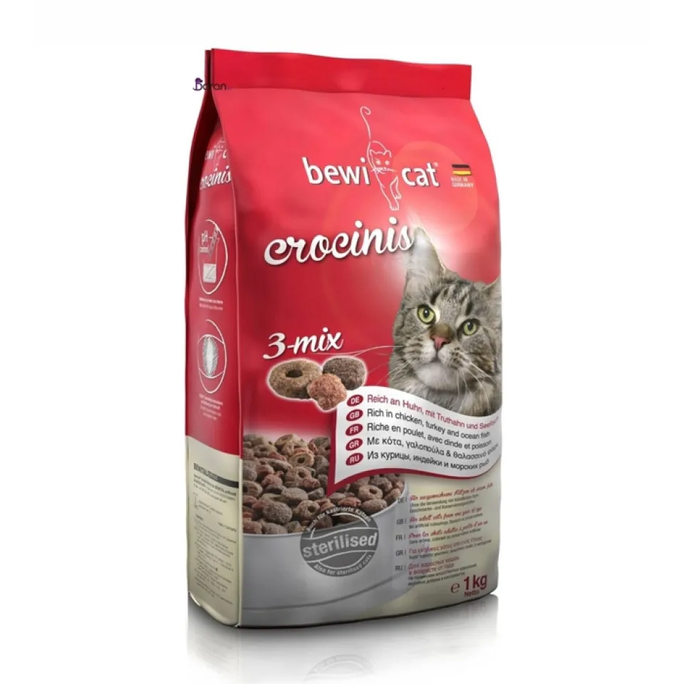غذای گربه بوی کت مخلوط پت شاپ پاسداران bewi cat