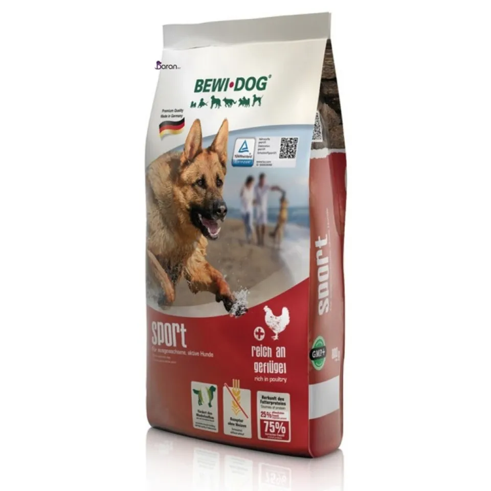 غذای سگ با فعالیت زیاد بوی داگ اسپورت :: Bewi Dog Sport