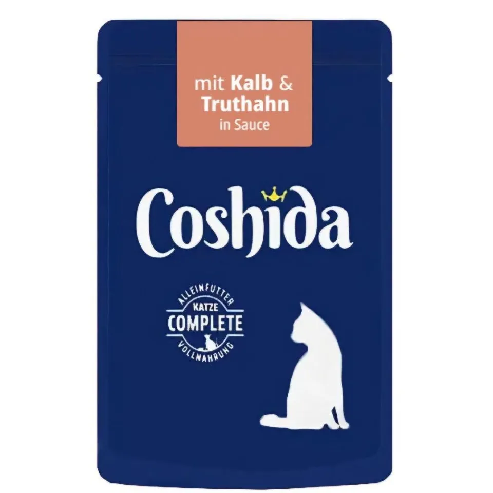 پوچ گربه کوشیدا گوساله و بوقلمون در سس Coshida Pouch with Veal & Turkey 