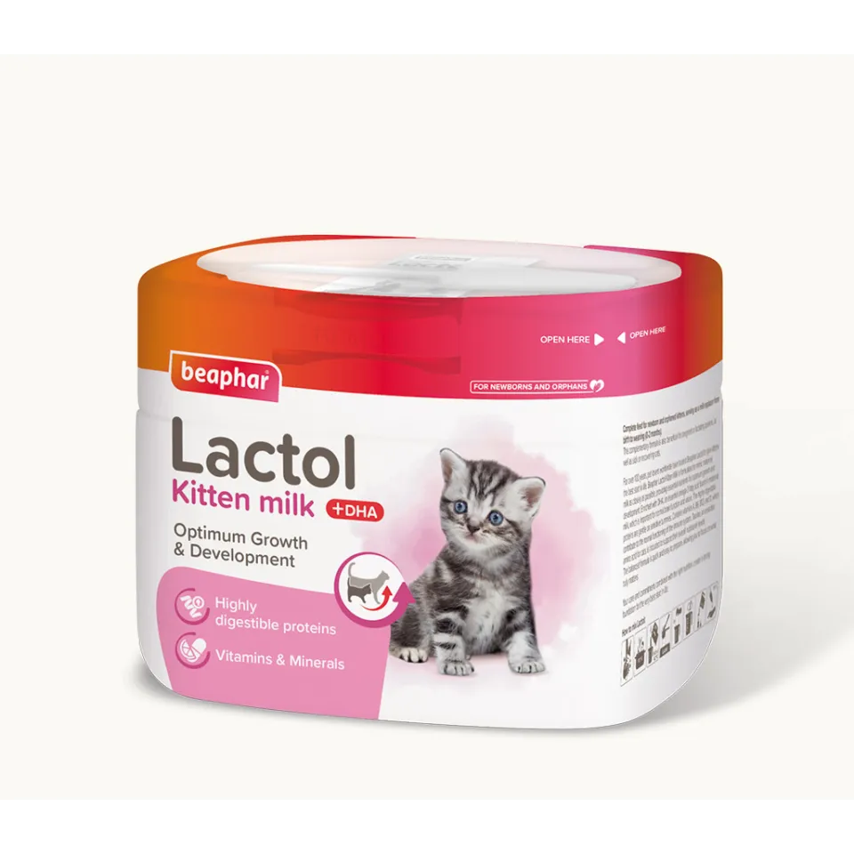 شیر خشک بچه گربه بیفار لاکتول